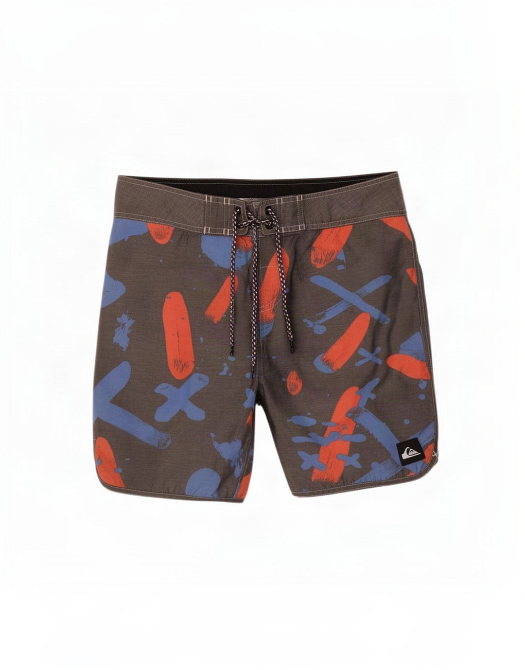 Quiksilver Herren-Badeshorts aus mittelgrauem Polyester