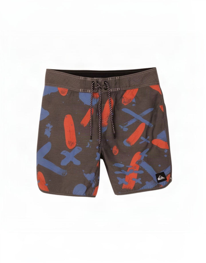 Quiksilver Herren-Badeshorts aus mittelgrauem Polyester