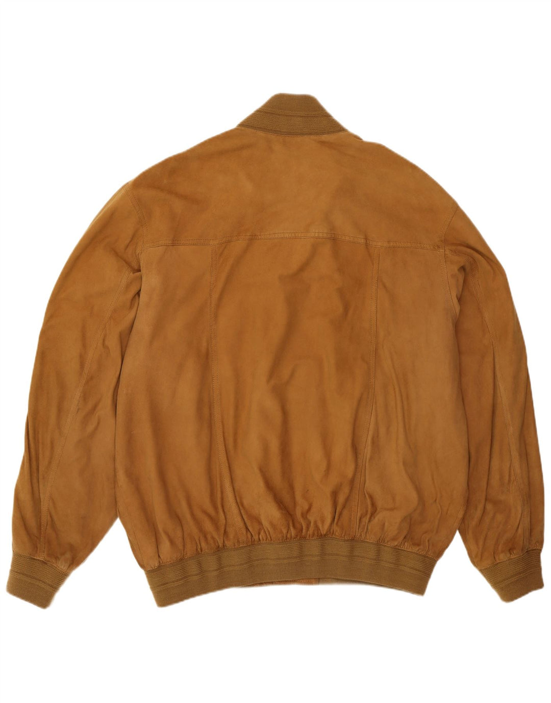 Olivieri Herren Les Marees Wildleder Bomberjacke IT 62 6XL Braunes Leder