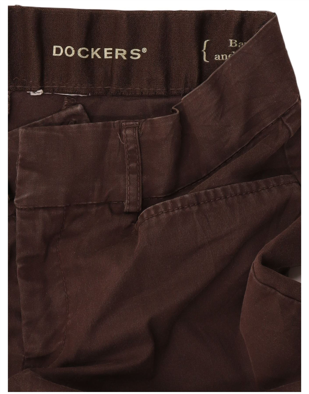 Dockers Damen-Freizeithose, gerade, W28, L29, Braun