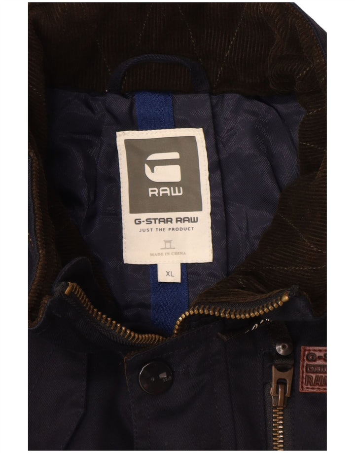 G-Star Utility-Jacke für Jungen, 13–14 Jahre, XL, Marineblau, Baumwolle
