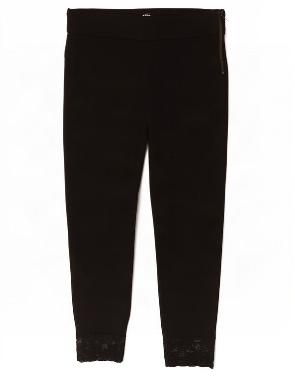Zara Damen Trafaluc Legging Kurz geschnittene Hose Medium W28 L25 Schwarz