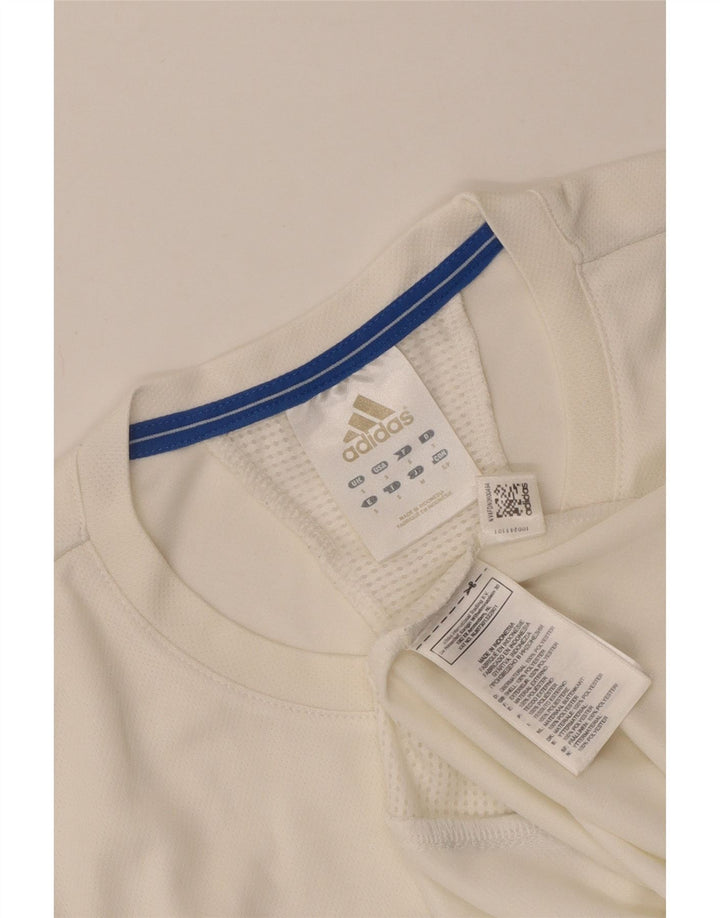 Adidas Herren Climalite Weste Top Small Weiß Polyester