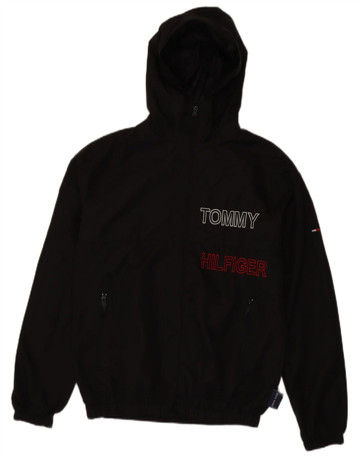 Tommy Hilfiger Herren Mick Jagger Graphic Bomberjacke UK 38 Medium Schwarz