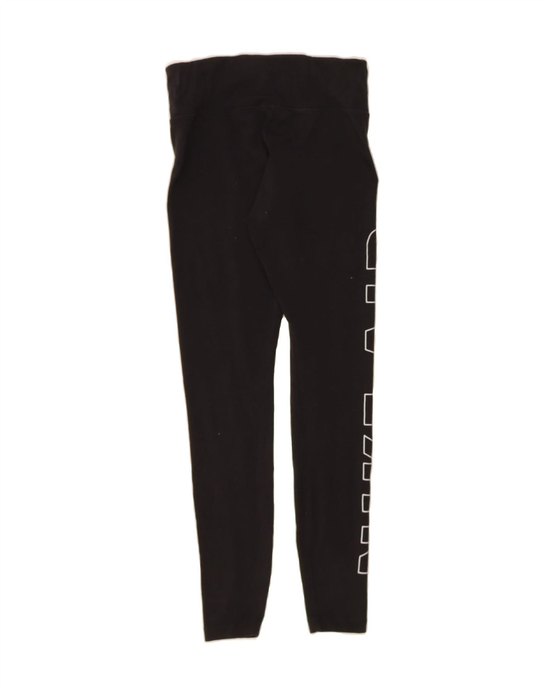 NIKE Womens Graphic Leggings UK 8 Small  Black Cotton Vintage Nike and Second-Hand Nike from Messina Hembry 
