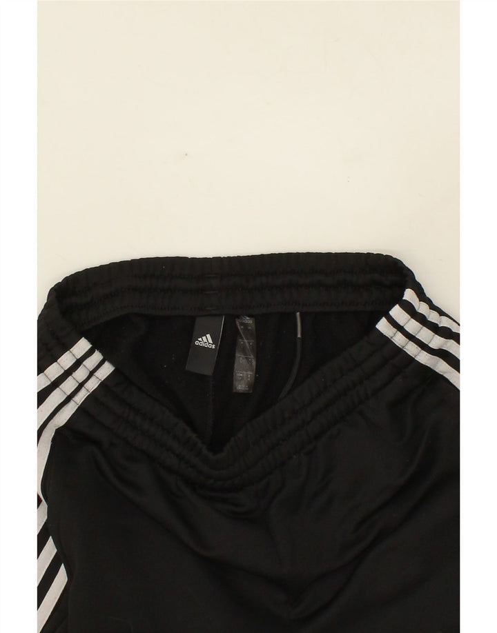 ADIDAS Mens Tracksuit Trousers Joggers Small Black Polyester Vintage Adidas and Second-Hand Adidas from Messina Hembry 
