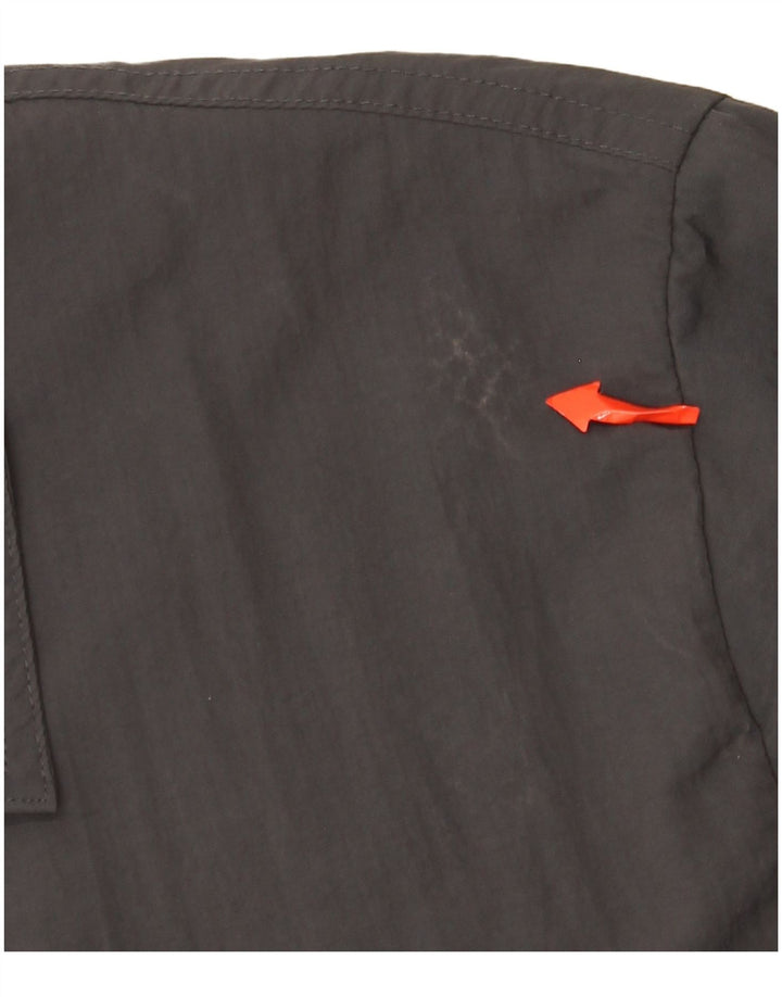 Russell Athletic Herren-Bomberjacke mit Grafik, UK 38, mittelgraues Polyamid