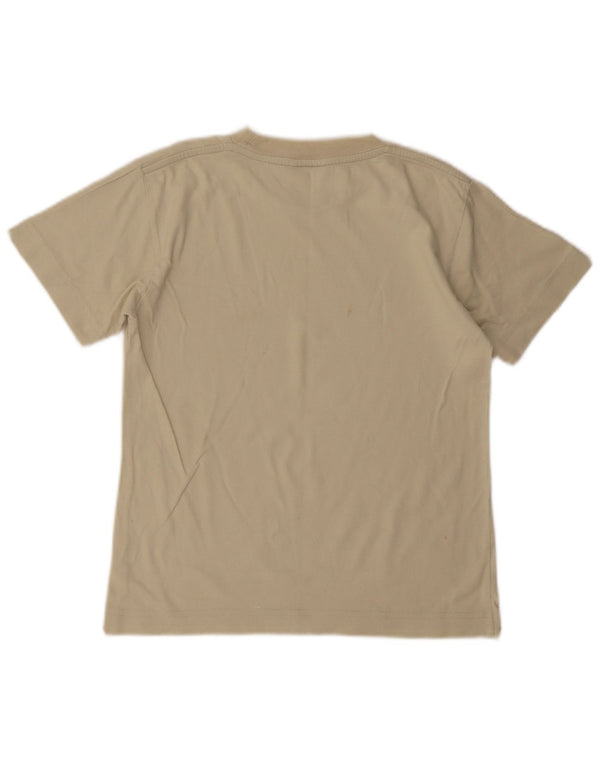 Champion T-Shirt mit Grafik für Jungen, 9–10 Jahre, beige Baumwolle