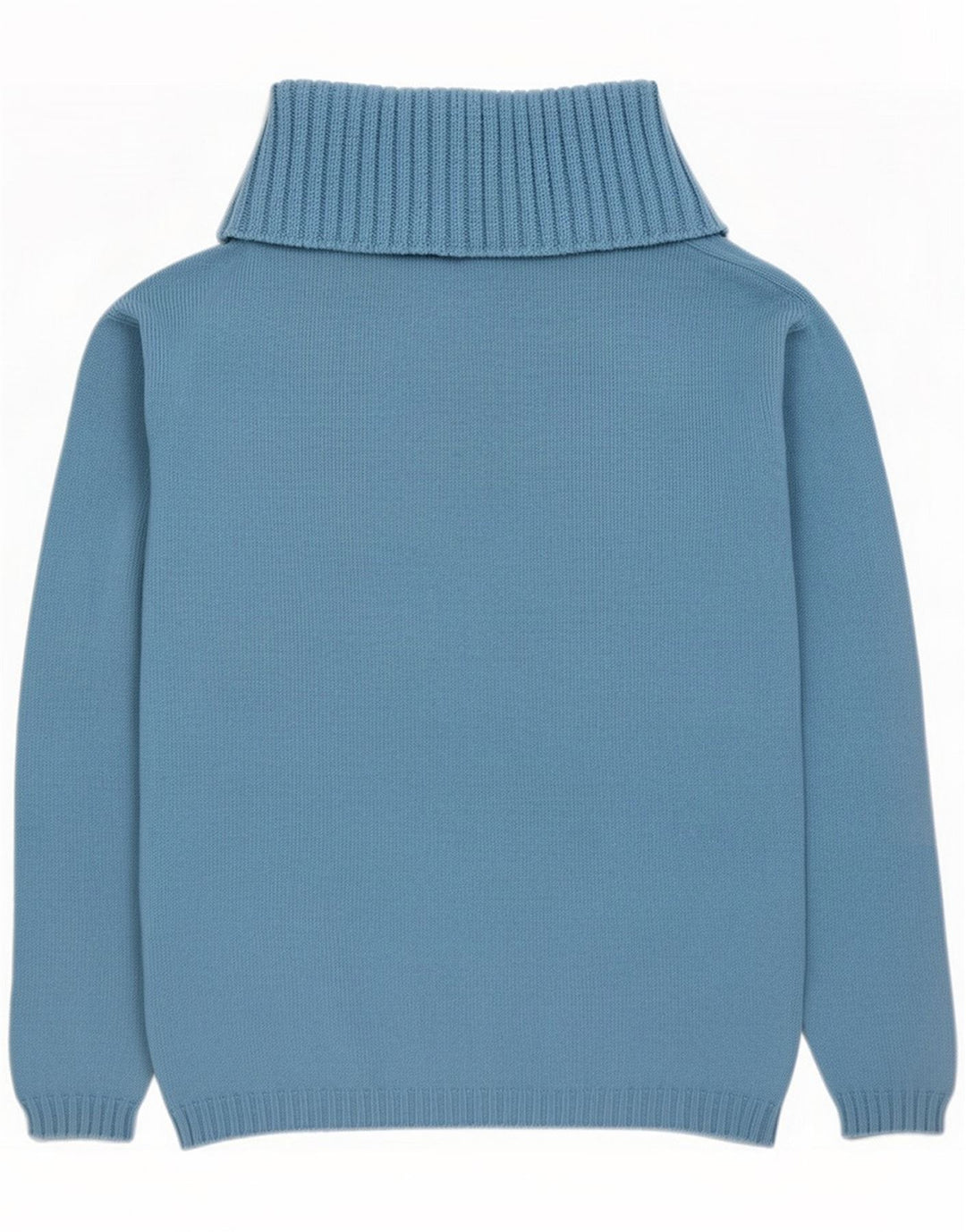 Guess Rollkragenpullover für Damen, Größe 3, kleine blaue Wolle