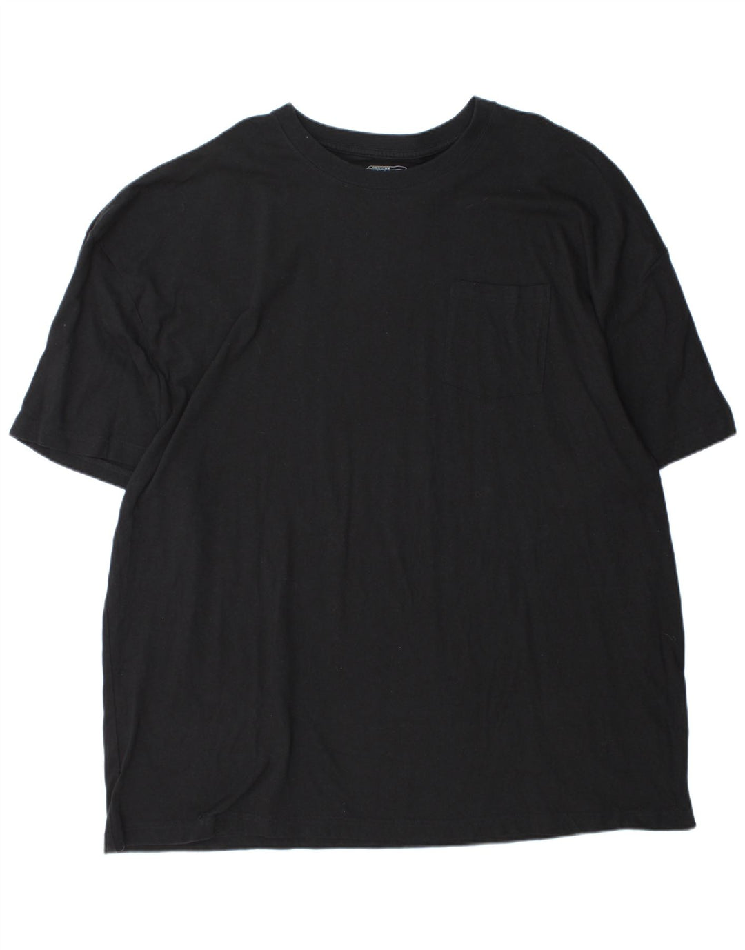 DICKIES Mens T-Shirt Top 4XL Black Cotton
