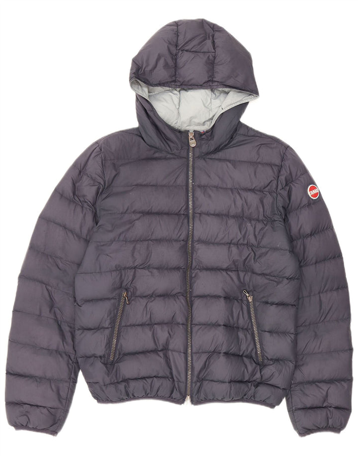 COLMAR Wattierte Jungenjacke mit Kapuze, 15–16 Jahre, marineblaues Polyester