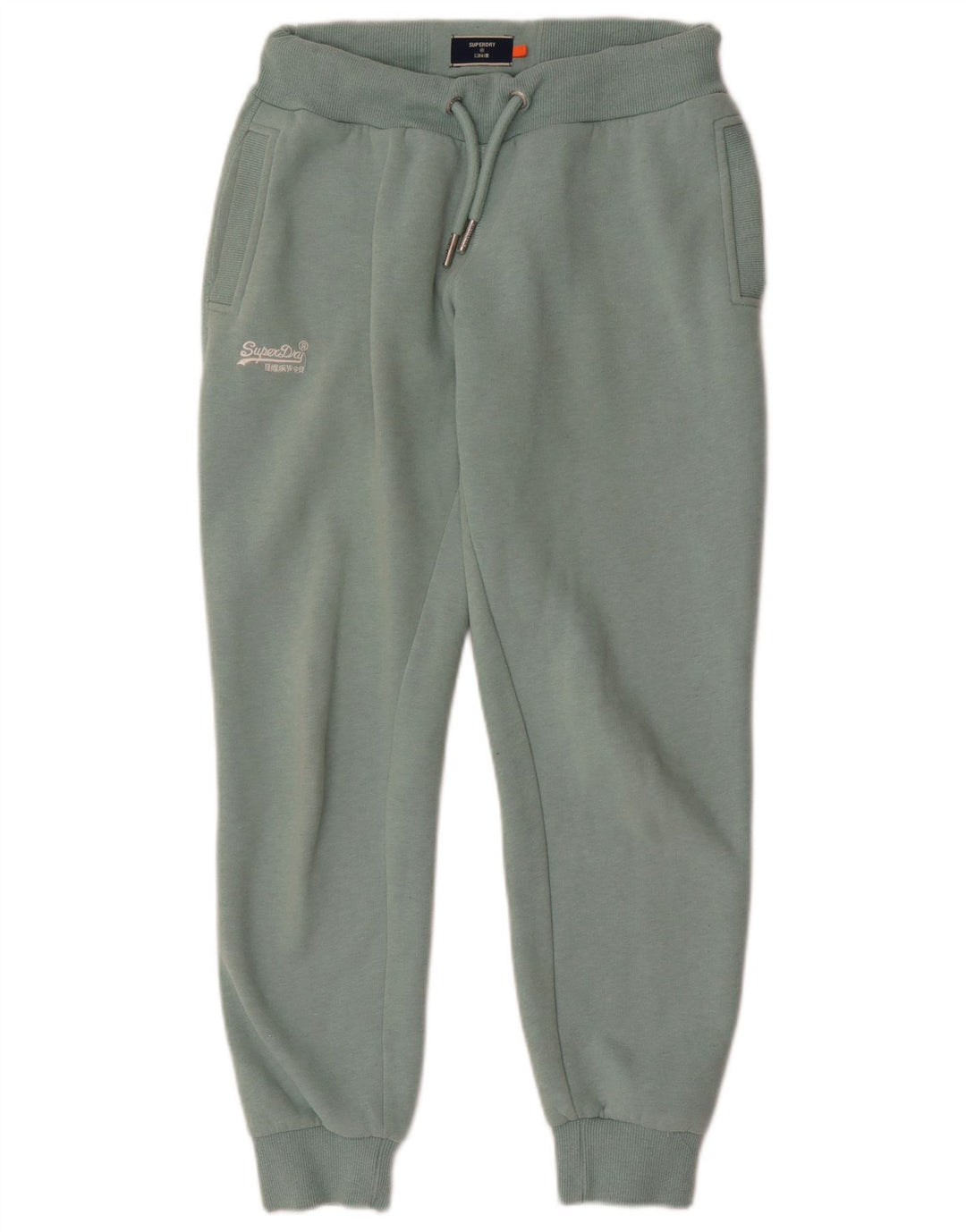 Superdry Damen-Overall-Trainingsanzug, Gr. 10, Größe S, Grün, Baumwolle