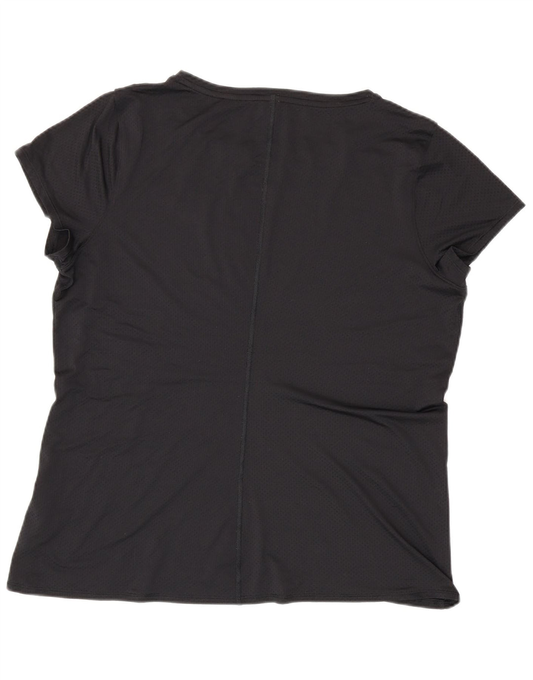 Under Armour Damen T-Shirt Top UK 20 2XL Schwarz Polyester