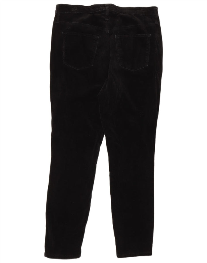 MOSSIMO Skinny-Freizeithose für Damen mit hoher Taille, US 12, Größe L, W31, L29, Schwarz