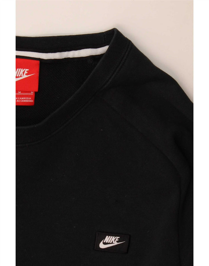Nike Herren-Sweatshirt-Pullover, mittelschwarz, Baumwolle