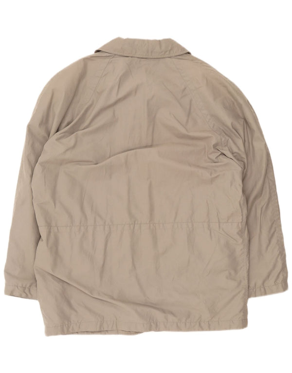 Cerruti 1881 Herren-Utility-Jacke IT 52 XL, graue Baumwolle