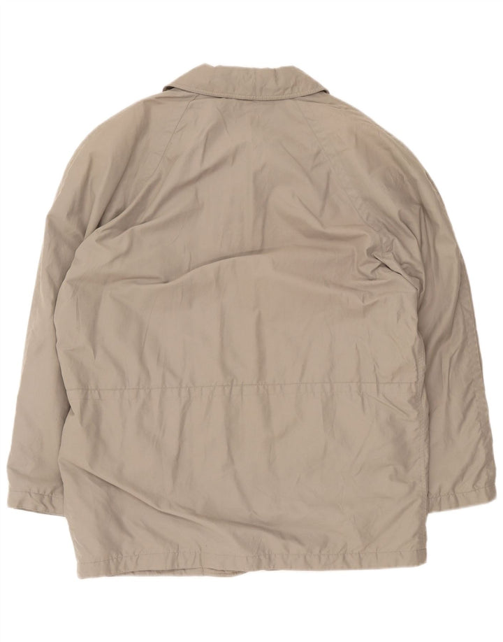 Cerruti 1881 Herren-Utility-Jacke IT 52 XL, graue Baumwolle