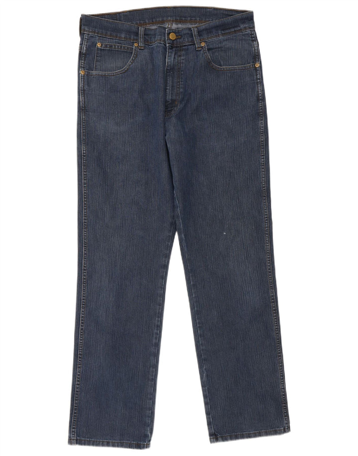 Wrangler Herren Straight Jeans W32 L30 Blau