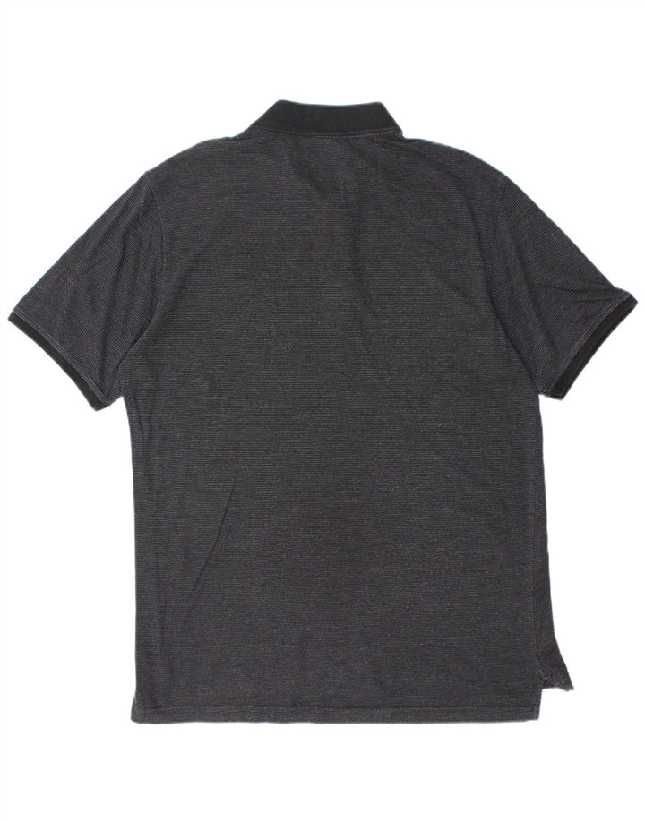 IZOD Herren-Poloshirt, mittelschwarz, Baumwolle