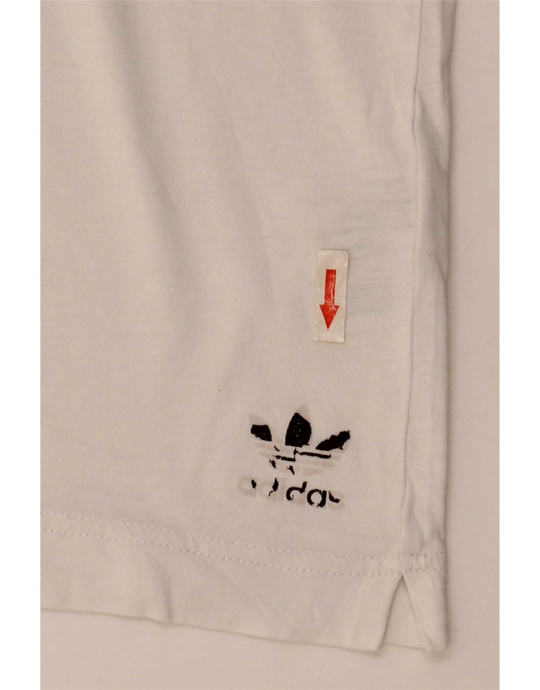 Adidas Herren T-Shirt Top Mittelweiße Baumwolle