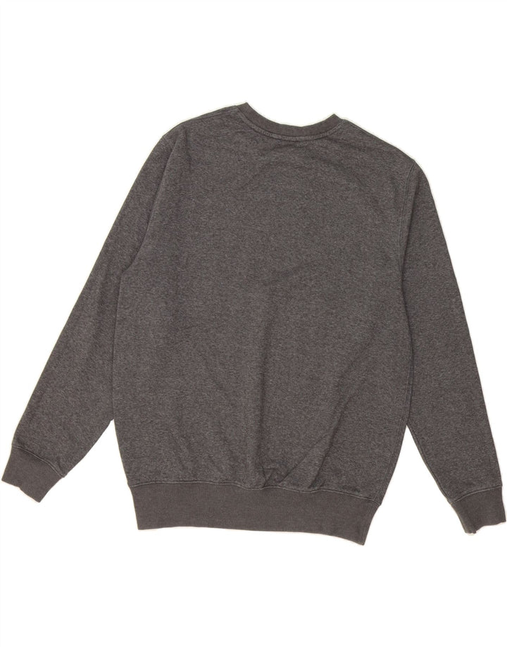 EDDIE BAUER Mens Sweatshirt Jumper Medium Grey Cotton Vintage Eddie Bauer and Second-Hand Eddie Bauer from Messina Hembry 