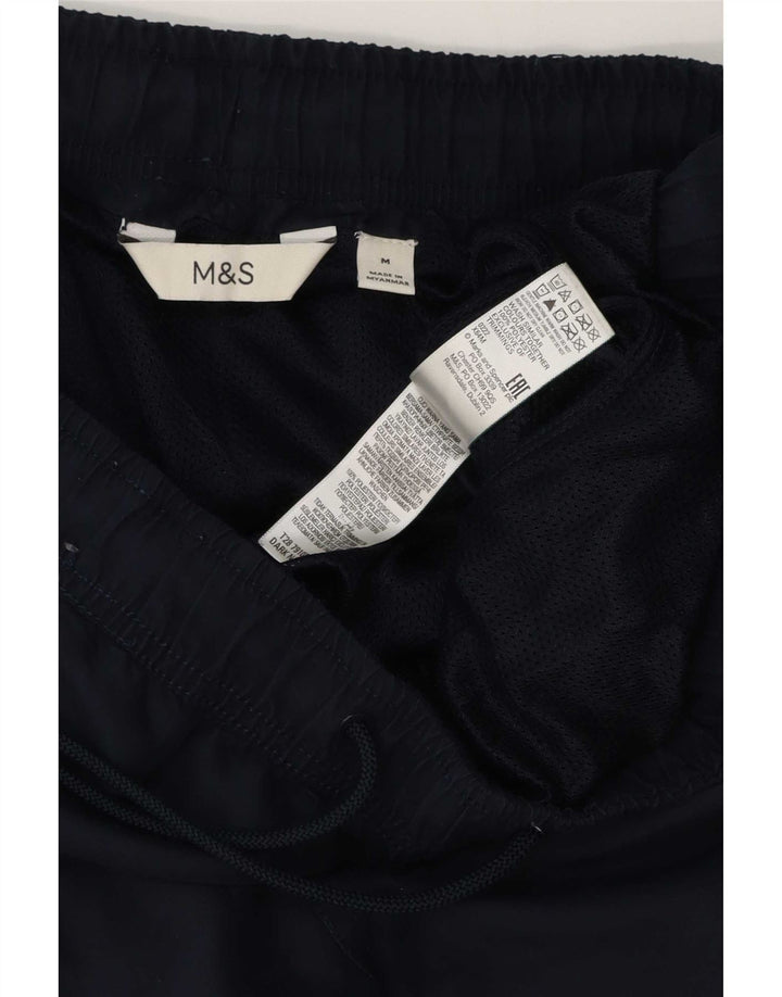 Marks & Spencer Herren-Badeshorts, mittelgroß, marineblau, Polyester