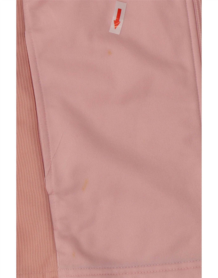 Asics Damen-Trainingsanzug-Top-Jacke UK 16 Large Pink Colourblock Polyester