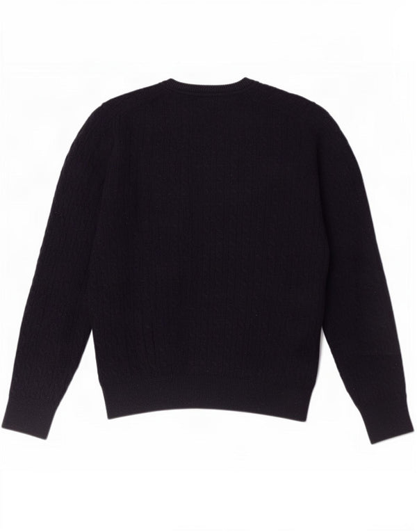 Gutteridge Mens Crew Neck Jumper Sweater Large Navy Blue