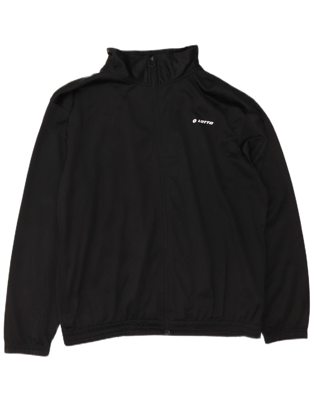 LOTTO Herren-Trainingsanzug-Oberteil, Jacke, 2XL, Schwarz, Polyester