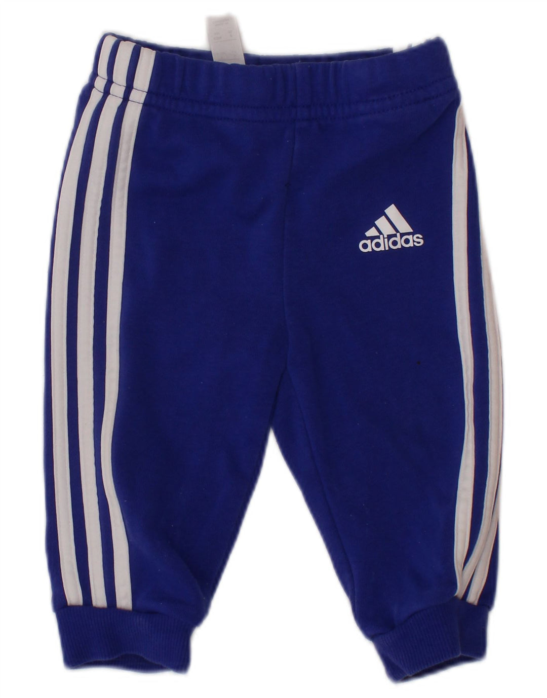 ADIDAS Baby-Jungen-Trainingsanzug mit Grafik, 3–6 Monate, blaue Baumwolle