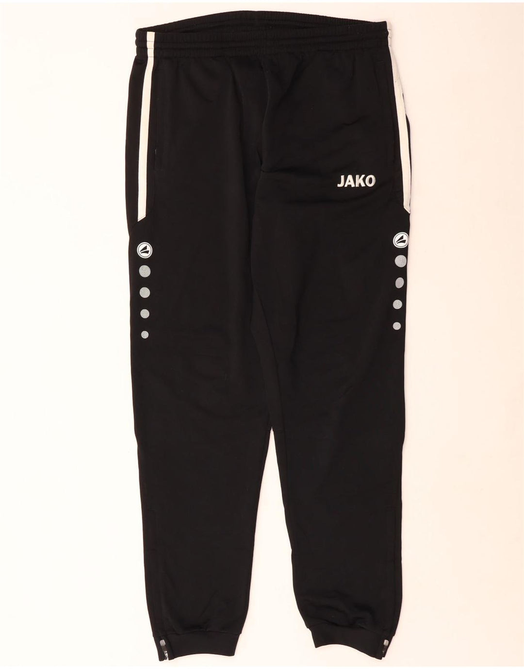 Jako Herren-Trainingshose, Jogginghose, XL, Schwarz, Polyester
