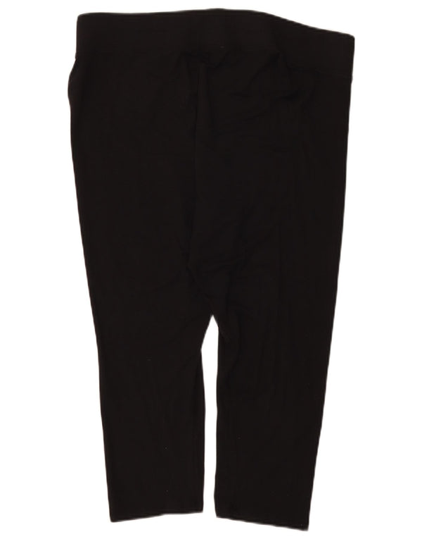 Marks & Spencer Damen Leggings UK 18 XL Schwarze Viskose