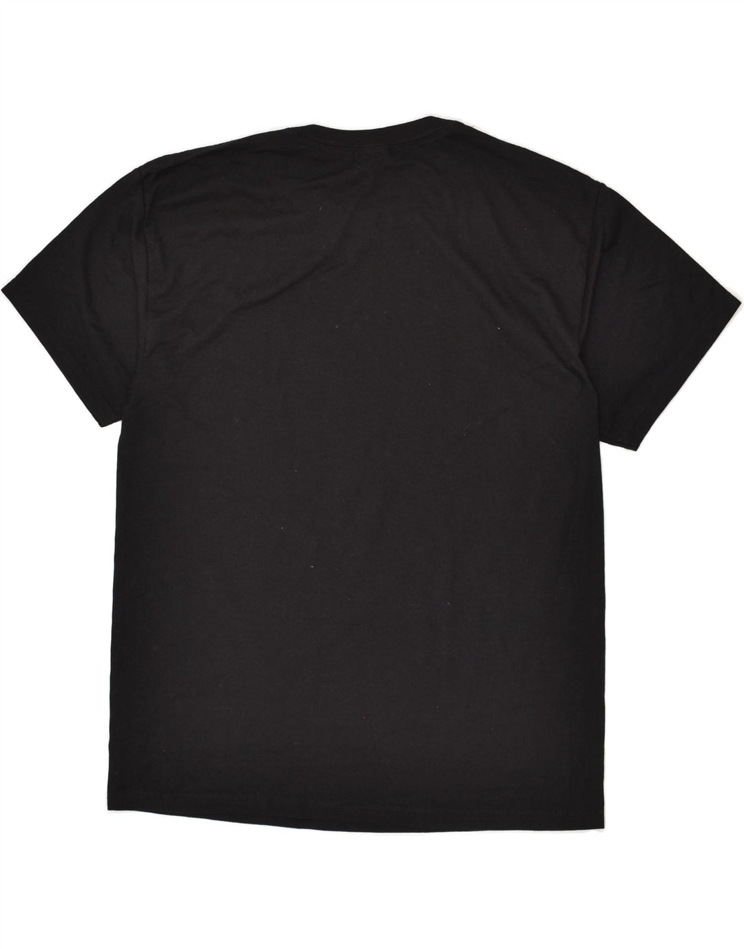 VINTAGE Mens Graphic T-Shirt Top Large Black Cotton Vintage Vintage and Second-Hand Vintage from Messina Hembry 
