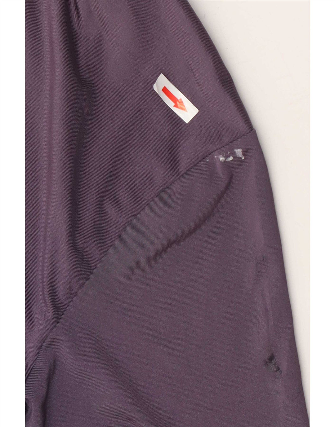 Adidas Herren Golf-Poloshirt, großes lila gestreiftes Polyester