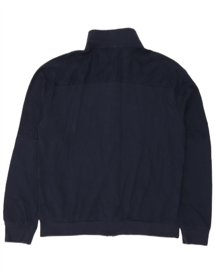 Emporio Armani Herren-Trainingsanzug-Top-Jacke, mittelgroß, Marineblau