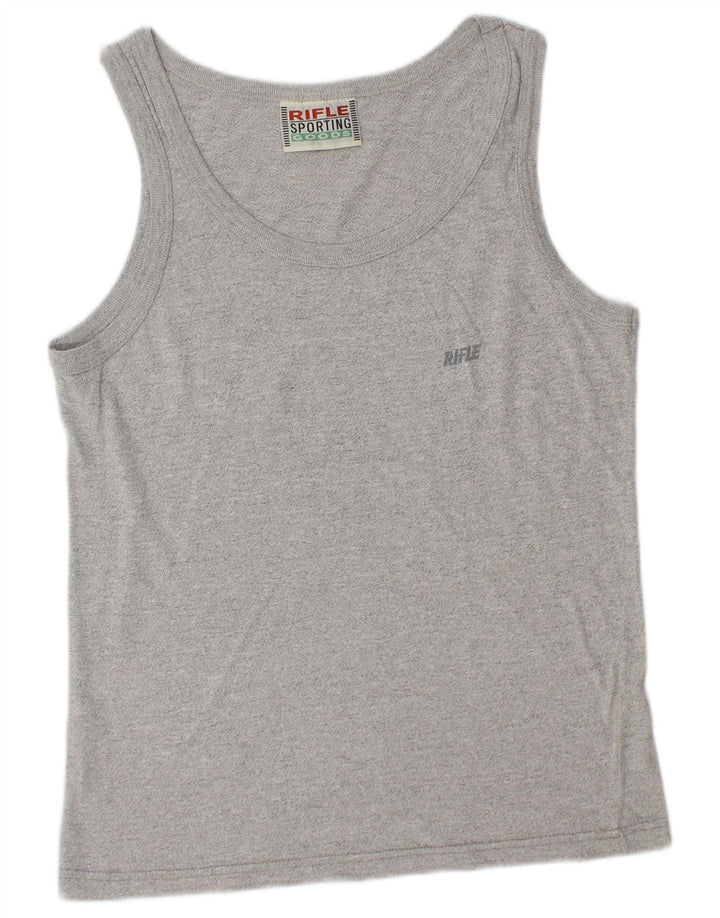RIFLE Herren Weste Top Small Grau
