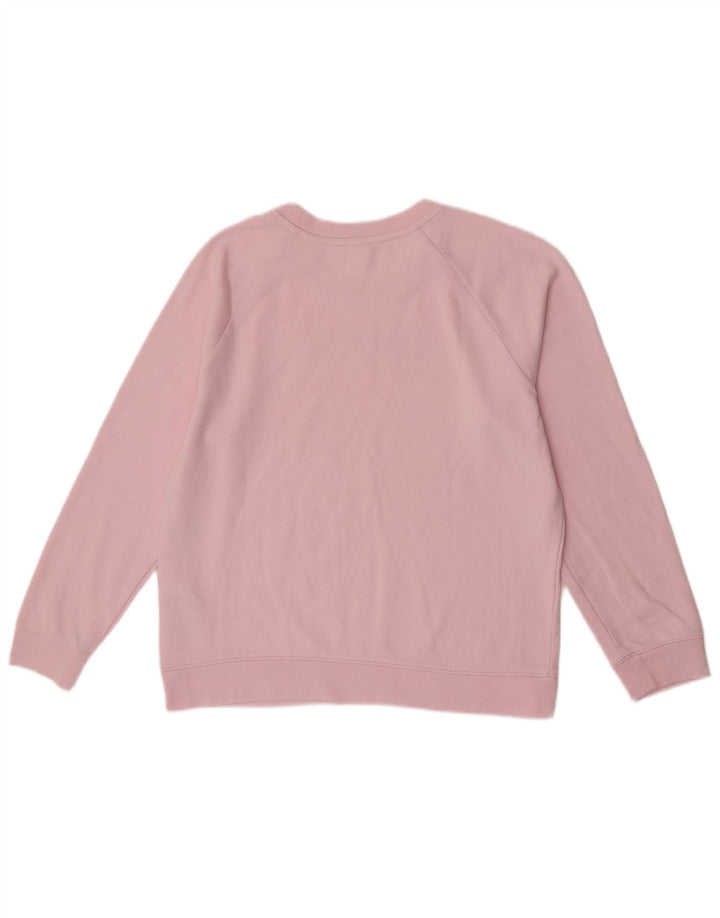 Levi's Damen-Sweatshirt mit Grafik-Übergröße, Größe UK 14, mittelrosa, Baumwolle