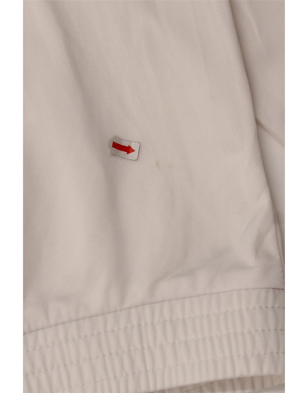 ASICS Herren-Trainingsanzugoberteil mit Grafik, mittelweißes Farbblock-Polyester