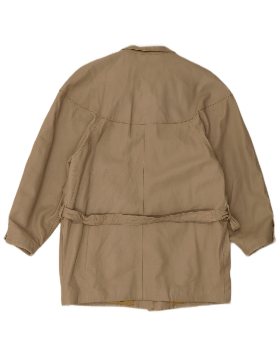 Vintage Damen Lederjacke EU 40 Medium Beige