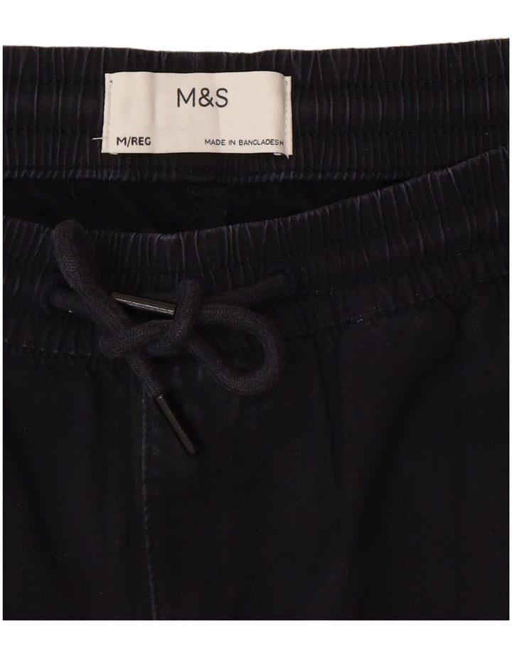 Marks & Spencer Herren gerade Chino-Hose, Größe M, W32, L29, Marineblau