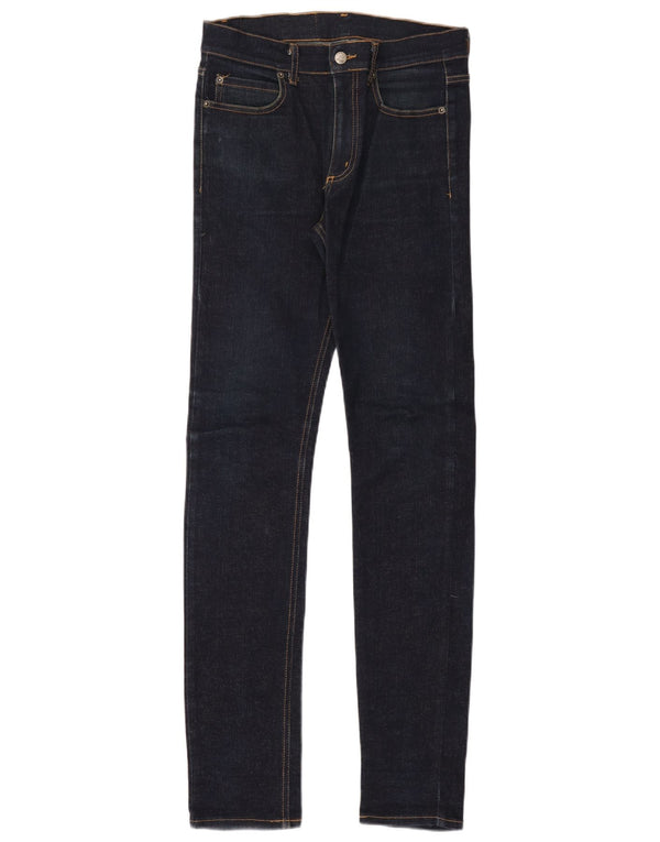 Cheap Monday Damen Skinny Jeans W33 L34 Marineblaue Baumwolle