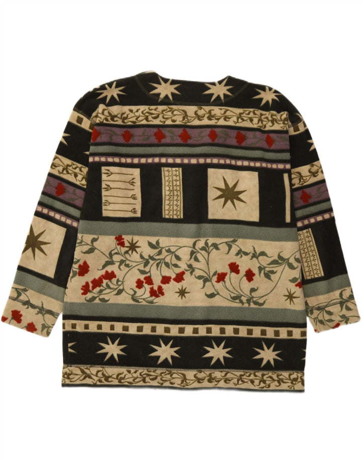 Übergroßer Fleece-Pullover für Damen von Etirel, UK 14, mittel, mehrfarbig, Fair Isle