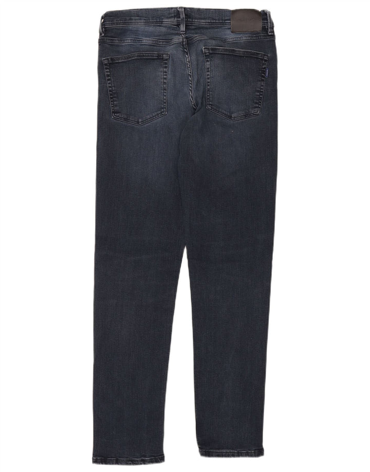 GANT Herren Slim Jeans W34 L30 Blaue Baumwolle