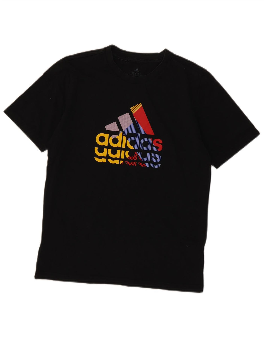 Adidas Jungen Graphic T-Shirt Top 13-14 Jahre Schwarz