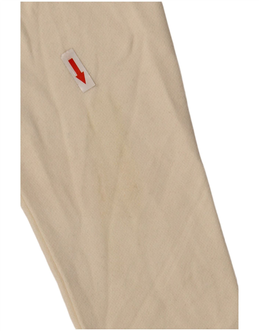 Izod Damen Top Langarm UK 10 Small Weiße Baumwolle
