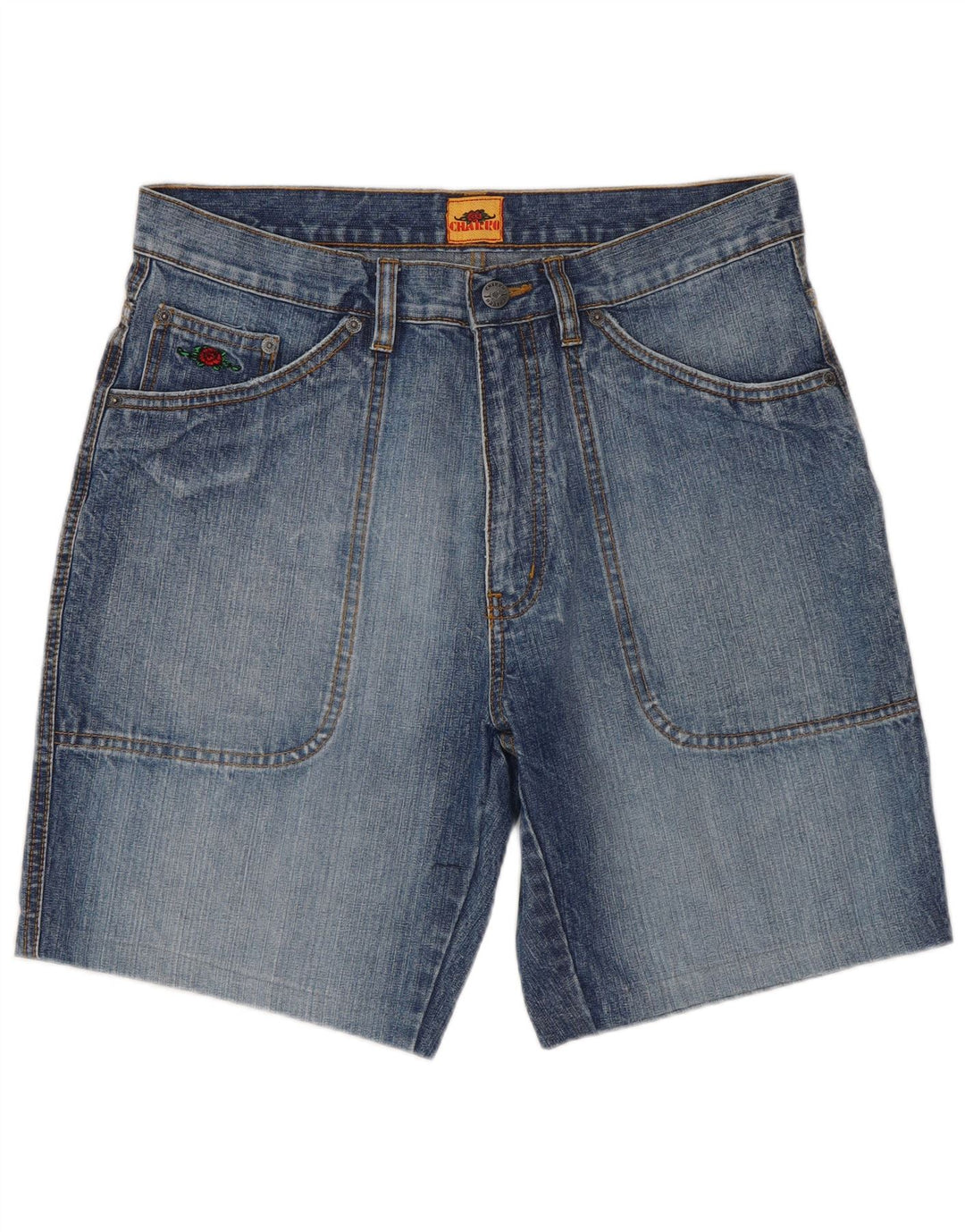 Charro Herren Denim Shorts IT 48 Medium W32 Blaue Baumwolle