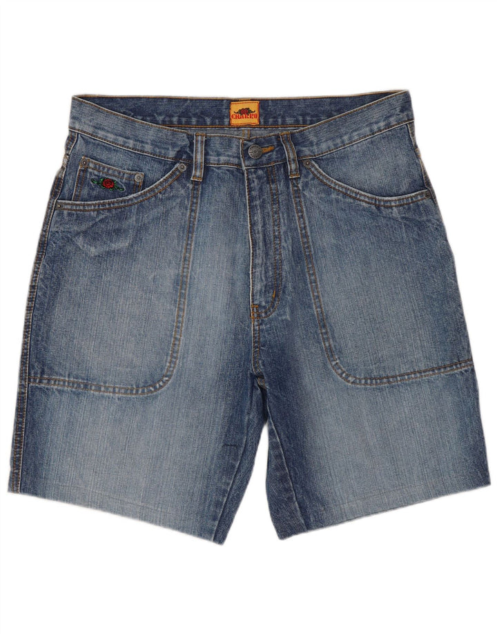 Charro Herren Denim Shorts IT 48 Medium W32 Blaue Baumwolle