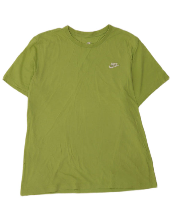 Nike Mens T-Shirt Top Large Green