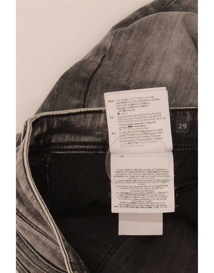 Replay Damen Jodey Slim Jeans W29 L29 Graue Baumwolle