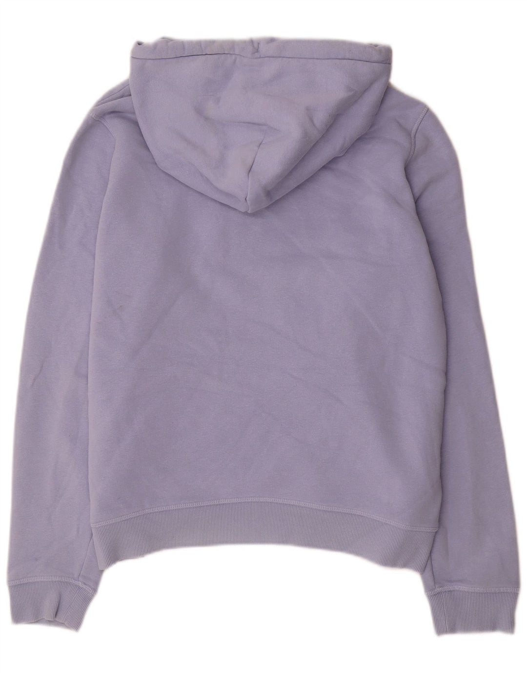 JACK WILLS Damen-Kapuzenpullover mit Grafik, UK 12, mittelviolette Baumwolle
